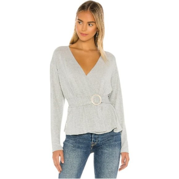 MAJORELLE Sweaters - Majorelle Revolve Jaxson Sweater In Heather Grey Size XS